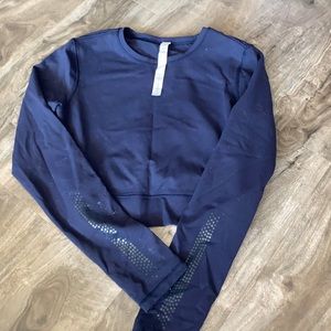 Lululemon Long Sleeved Crop Top